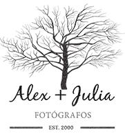 Fotógrafos de Bodas en Hermosillo Alex+Julia logo